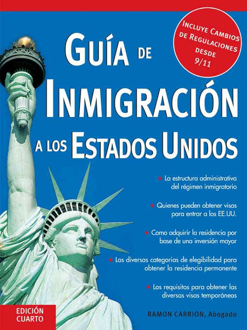 Title details for Guia de Inmigracion a los Estados Unidos by Ramon Carrion - Available